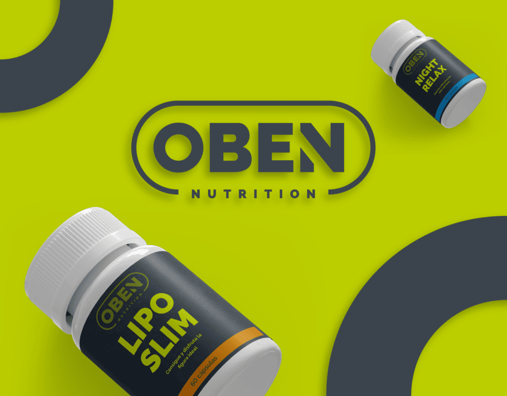 Identidad Visual Suplementos | Oben Nutrition