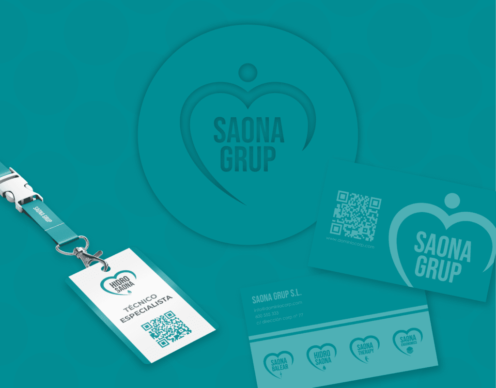 Identidad Visual Salud | Saona Grup