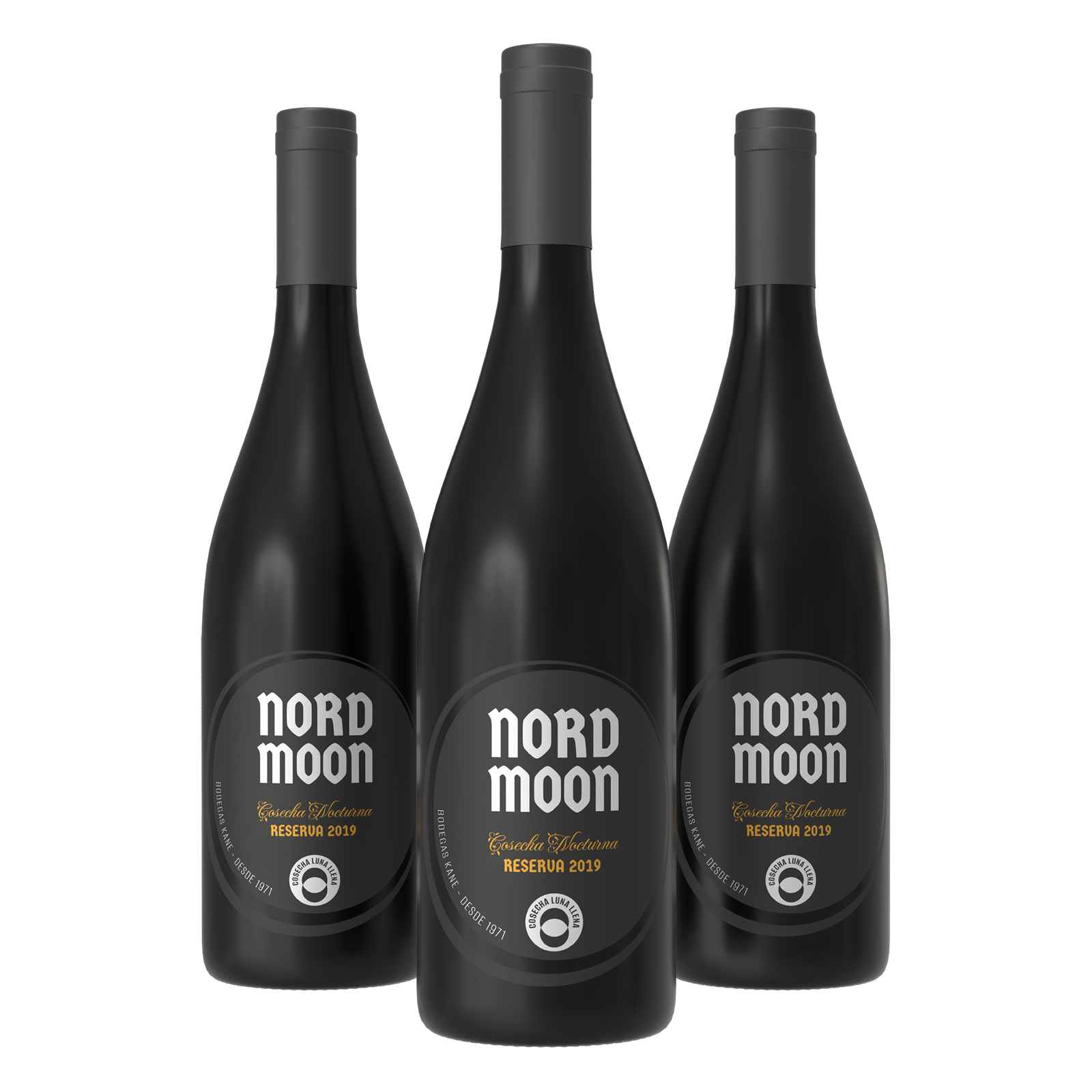 Diseño de etiquetado de Botella de vino | MCG Visual Art