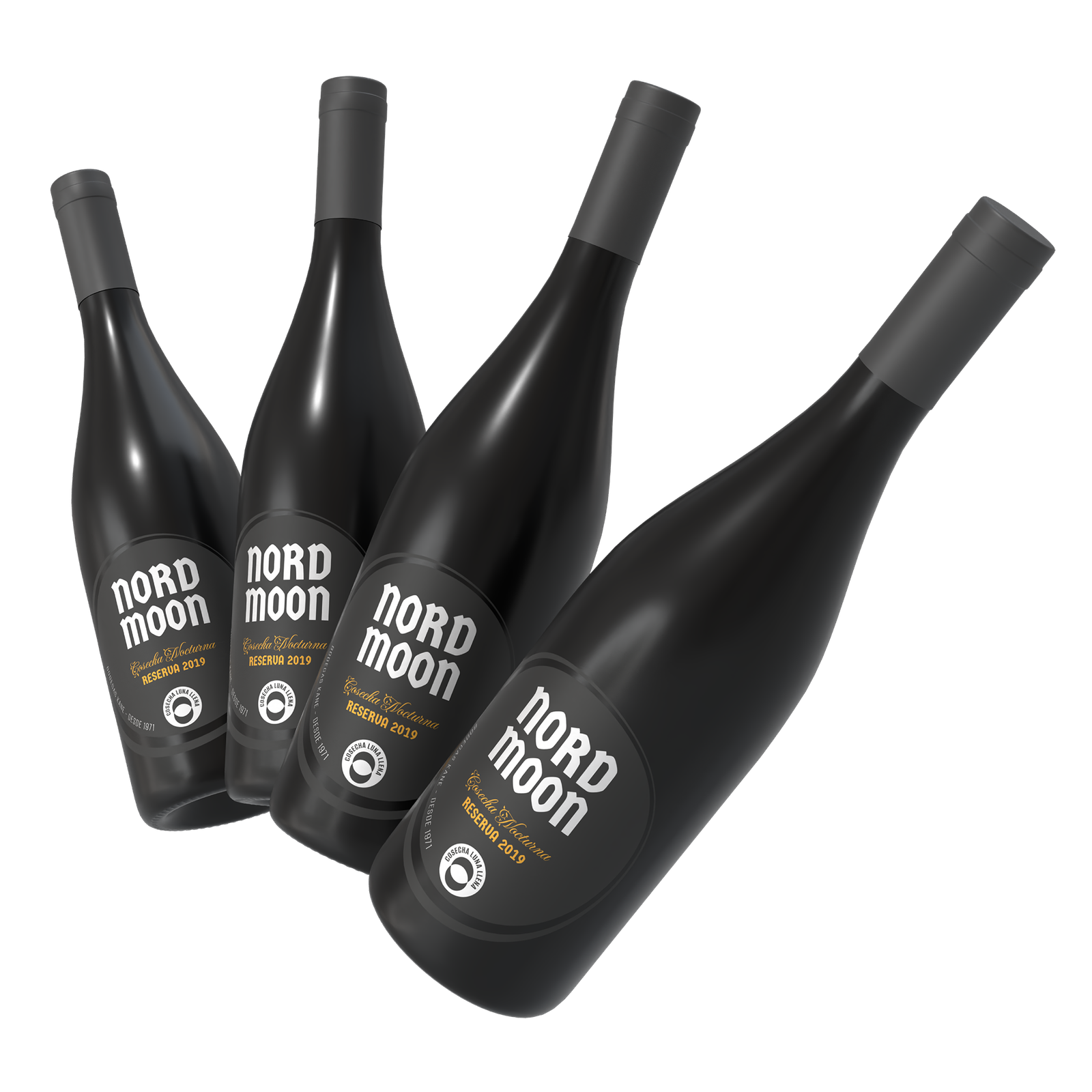 Diseño de etiquetado de Botella de vino | MCG Visual Art